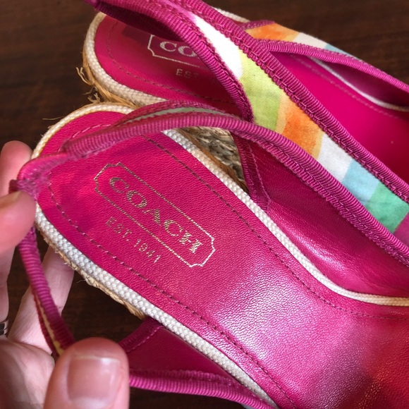 Coach ‘Grace’ Espadrilles - NEVER WORN - Picture 7 of 8